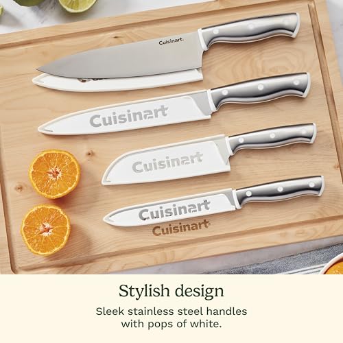 Cuisinart Classic ColorCore 10-Piece Kitchen Knife Set with Blade Guards