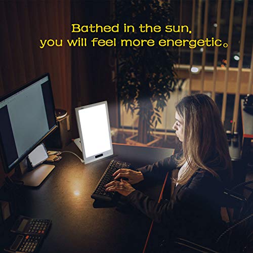 Sunrise Light Therapy Alarm Clock with APP Control - 12000 Lux, Dawn Simulator, Wake Up Happy - Variation: With APP