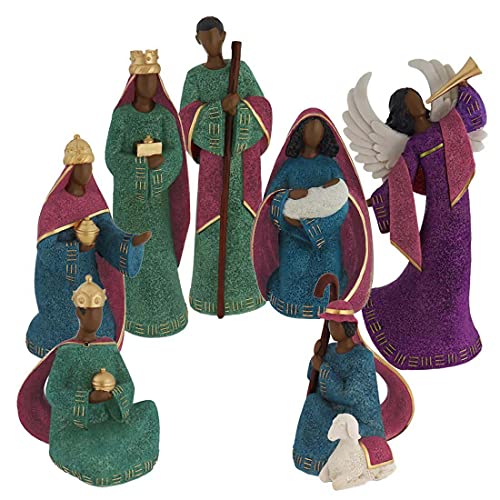 Positive Image Gifts Colorful African American 7 Piece Christmas