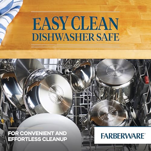 Farberware Classic Series Stainless Steel Skillet Set - 8.25 & 10 Inch Frying Pans