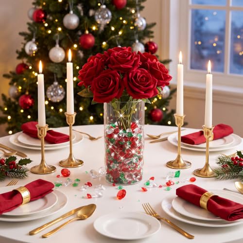 Hicarer 800 Pcs Diamond Acrylic Crystals for Table Scatter, Christmas