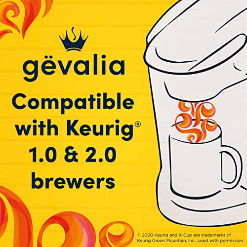 Gevalia Signature Blend Light Roast Coffee Pods - 84 Count, Compatible with Keurig