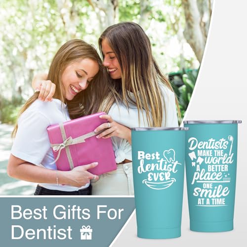 20oz Dentist Gifts Tumbler - NVFCC Stainless Steel Travel Mug for Dental Professionals