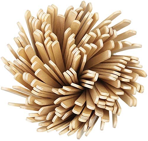 [1,000 Count] Birch Wood Stir Sticks for Coffee Bar, Wooden Stir Sticks for Coffee 5.5 Inch Length (Natural)