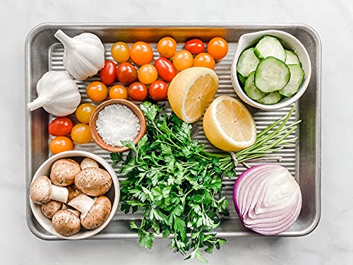 USA Pan 2-Pack Nonstick Quarter Sheet Baking Pans Set of 2