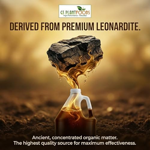 GS Plant Foods Humic Acid Soil Amendment 1 Gallon Organic Liquid Fertilizer