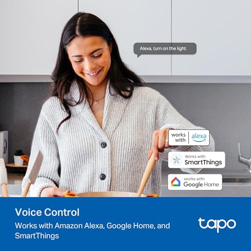 Tapo Smart Dimmer Switch 4-Pack - Single Pole, Requires Neutral Wire
