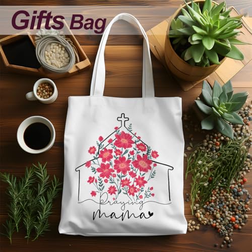 Mama Mom Tote Bag Birthday Gifts Canvas Bag, Reusable Shoulder Bags