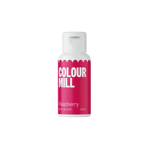 Colour Mill Oil-Based Food Coloring - Vibrant Raspberry, 20 Milliliters for Baking & Decorating
