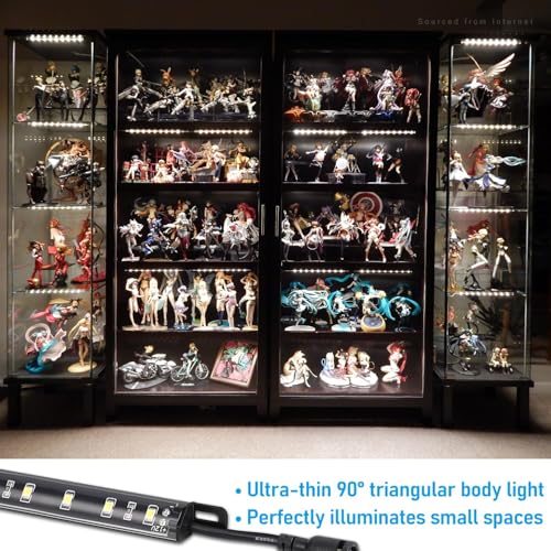 12 Inch LED Safe Lighting Kit - Daylight 5000K with Rocker Switch, 6 Bars