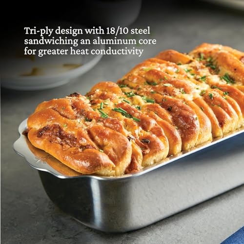 Hestan Provisions OvenBond Tri-Ply Stainless Steel Loaf Pan - 9x5 Inch