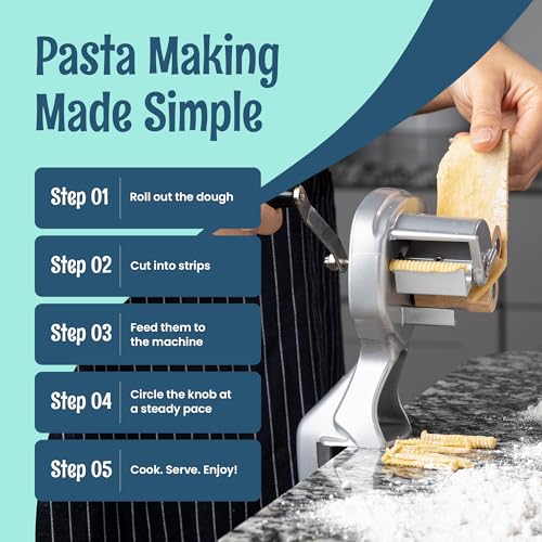 Wooden Pasta Maker Machine for Gnocchi and Dumplings - Italian Style