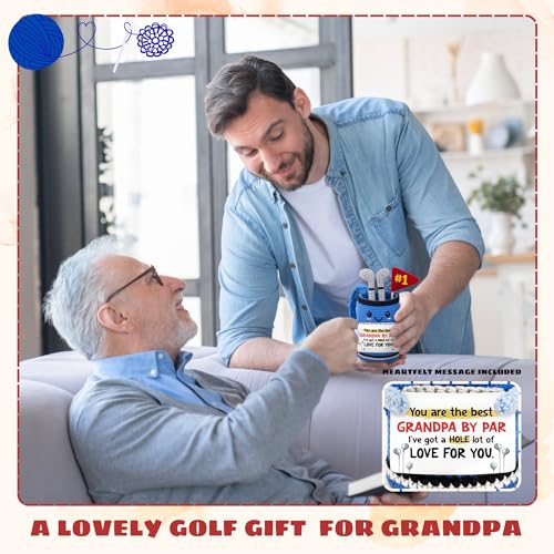 Grandpa Gifts - Christmas Golf from Grandkids Grandson Granddaughter