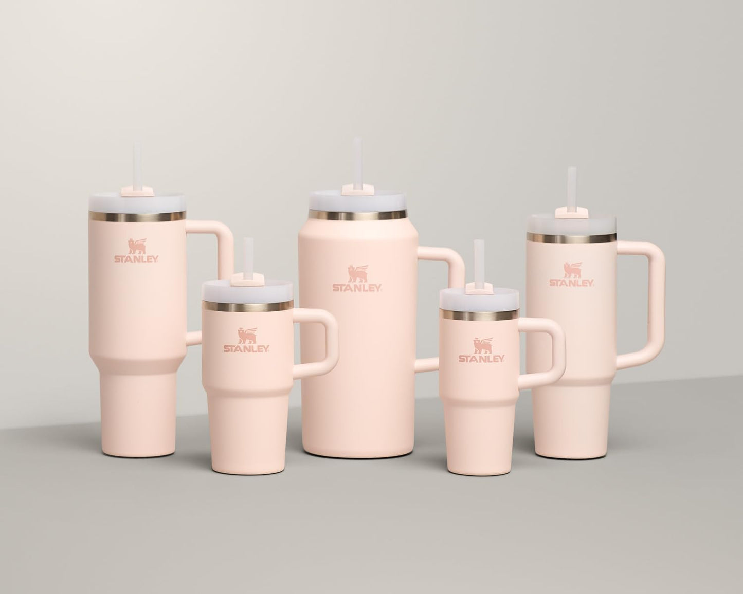 STANLEY Quencher H2.0 Tumbler - 30 oz Insulated Stainless Steel Cup with Handle & Straw | BPA-Free | Rose Quartz 2.0