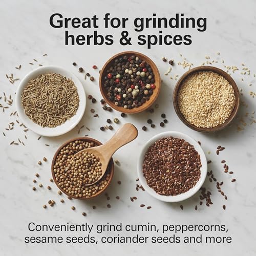 Hamilton Beach Custom Grind Coffee Grinder 4-14 Cups - Adjustable, Hands-Free & Removable Bowl
