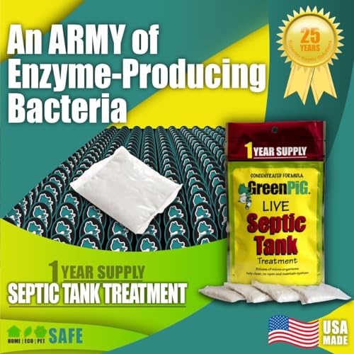 Septic Tank Treatment Emergency Formula - 1 Gallon | Drain & Leach Field Cleaner