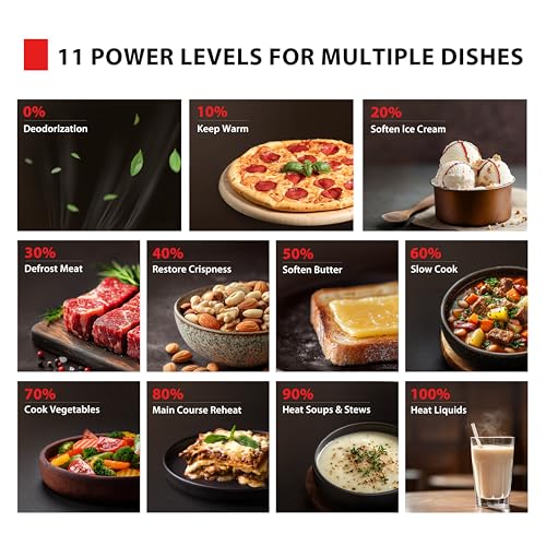 TOSHIBA 0.9 Cu.Ft Silver Microwave Oven with 900W Power, Child Lock & Preset Menus