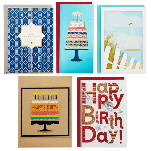 Hallmark Polka Dot Box A5 Greeting Card Organizer Set of 24 - Assorted Occasion Cards