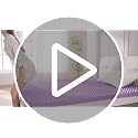 SINWEEK Twin 2 Inch Egg Crate Memory Foam Mattress Topper - Soft Cooling Bed Pad for Back Pain Relief