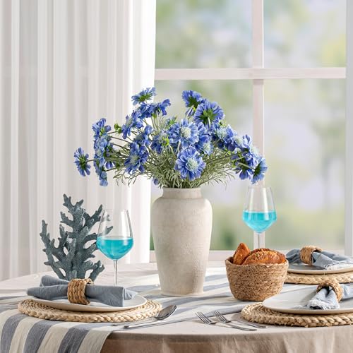 Ooit 11-Inch Rustic Ceramic Flower Vase Tall Farmhouse Home Decor
