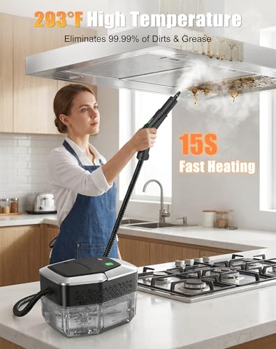 Kofomo 293°F High-Pressure Handheld Steam Cleaner - Classic Gray