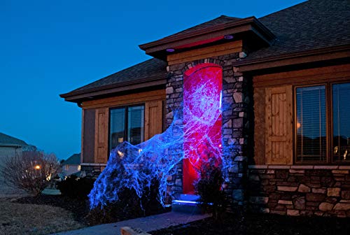 The Webcaster Gun Outdoor Halloween Spider Web Shooter for Realistic Cobwebs