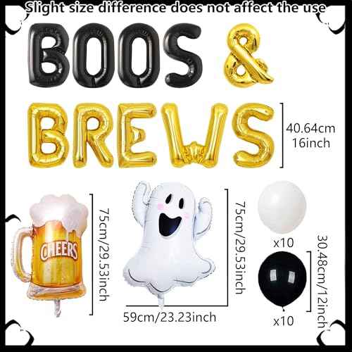 Halloween Baby Shower Decorations Boos & Brews Halloween Decorations Witch halloween Gender Reveal Decoration Gender Reveal Party decorations