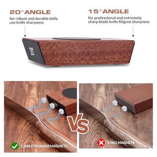 Rolling Knife Sharpener Kit, Kitchen with Replaceable Discs Diamond &