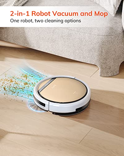 ILIFE V5s Plus Robot Vacuum and Mop Combo - Gold | Smart App & Voice Control