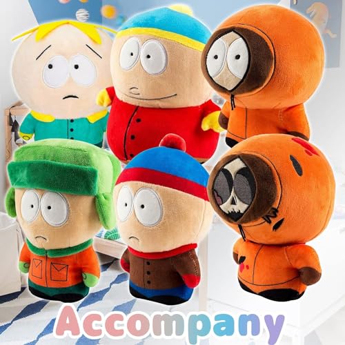 6Pcs Anime Plush Toys Soft Dolls Cute Pillow Stuffed Animals for Kids & Fans