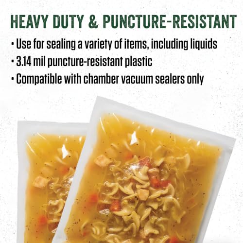 LEM MaxVac Pro Chamber Vacuum Sealer Bags 10x13 Inches - 250 Count