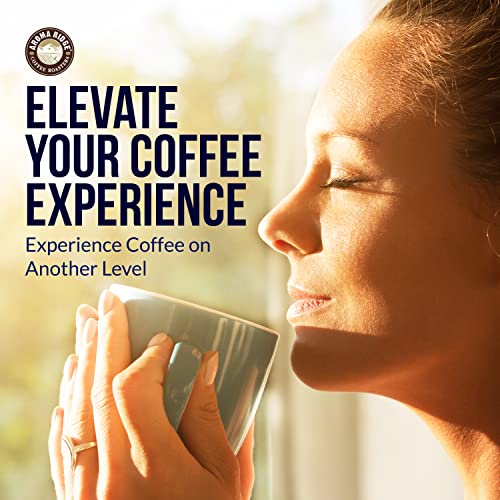 Aroma Ridge Jamaica Blue Mountain Coffee Whole Beans 16oz – Medium Roast, Certified Authentic