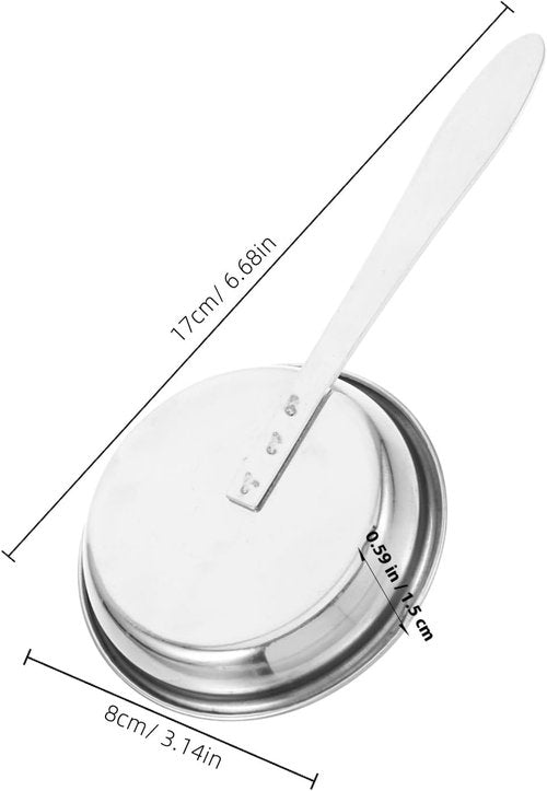 Angoily Candle Snuffer - Portable Stainless Steel Extinguisher Tool with 6.69-Inch Long Handle | Safe Home & Office Accessory
