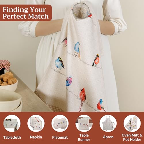 Maison d'Hermine 100% Cotton Kitchen Towels Set of 2 20 x 27.5 in