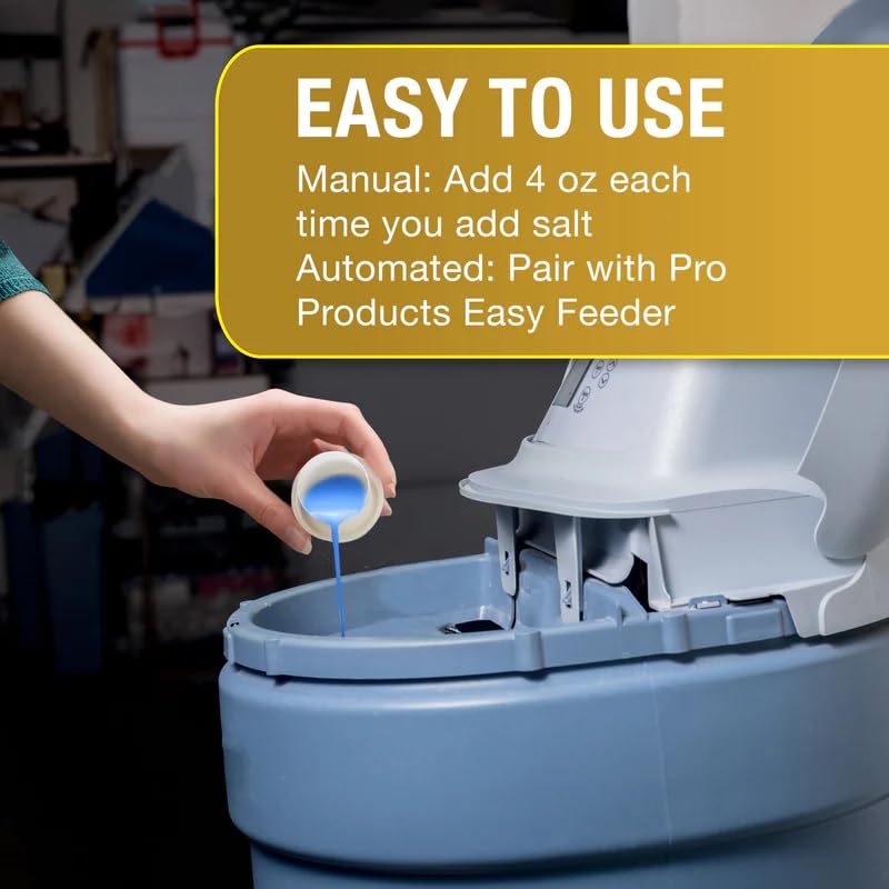 Water Softener Cleaner Liquid Refill 1 Gallon Pack of 3 - Restores Efficiency