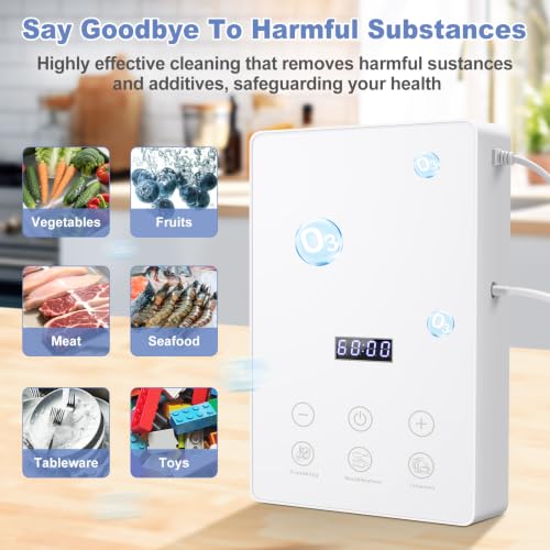 Ozone Generator for Water and Air Purification - White, 1000mg/h
