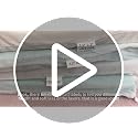 LOFE Adjustable Contour Memory Foam Pillow Grey 23.6 x 14.2 in - Custom Support