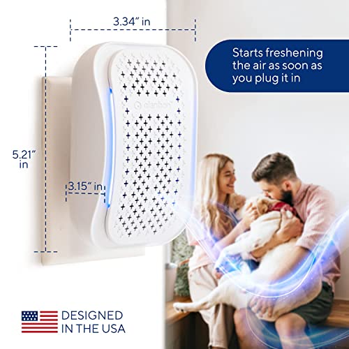 Portable Air Purifier 3 Pack - HEPA & Ionizer for Dust Smoke Odors Bedroom Pets