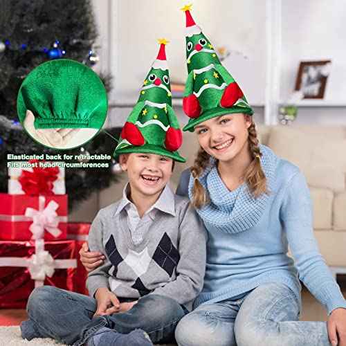 Christmas Elf Hat, Gnome Hat, Strange Dr. Seuss Hats,Holiday Duck Cap for Xmas New Year Festive Party Supplies