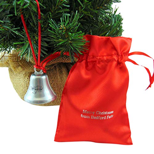 It's a Wonderful Life Bell Christmas Ornament USA Made Movie Memorabilia