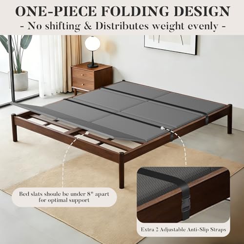 King Size Bunkie Board 76x80 Heavy Duty Breathable Bed Support - JUOIFIP Variation