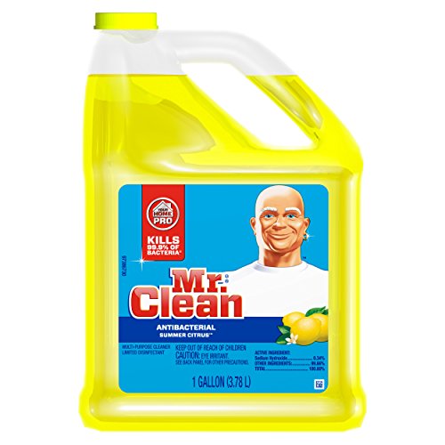 Mr. Clean Multi-Surfaces Antibacterial Liquid Cleaner Summer Citrus 128 Oz