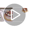 6-in-1 Wooden Cake Stand with Lid, Multi-Function Serving Plate