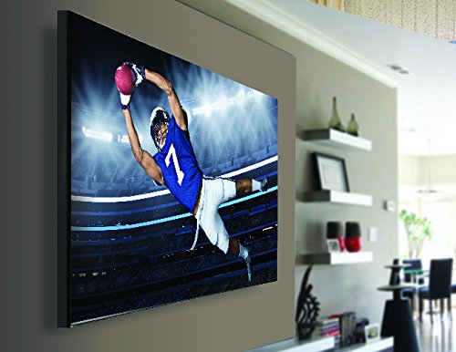 Fixed Wall Mount for 37-70 Inch TVs - Ultra Slim Low Profile Black - Supports up to 66 lbs - VESA 200x200 to 800x400 - Variation: Black (002) / 37-70 Inch