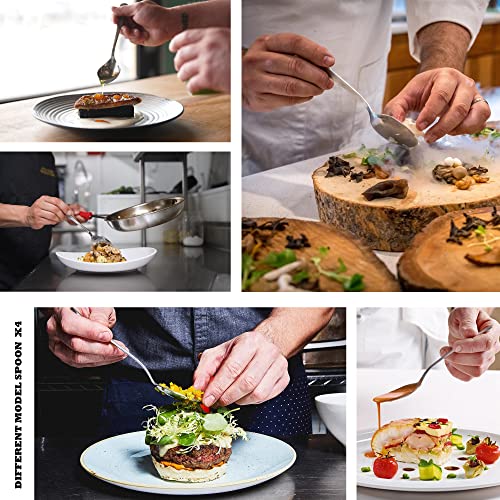 Black Chef Plating Kit - 10 Piece Culinary Presentation Set for Professional & Home Use