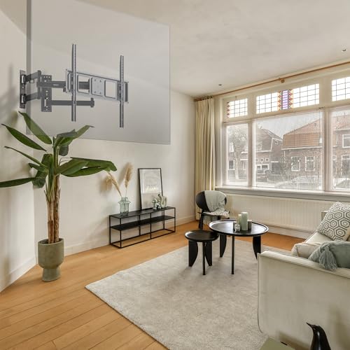 VIVO Corner TV Wall Mount for 37-70 inch Flat & Curved Screens - Model MOUNT-CR70C
