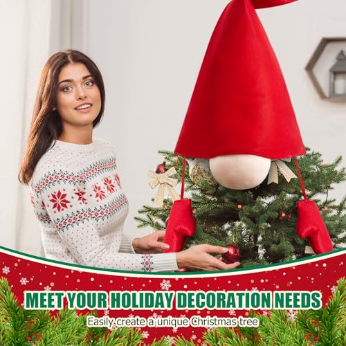 Soulchen 2 Sets Christmas Turkey Tree Topper Bush Kit - Holiday Decor