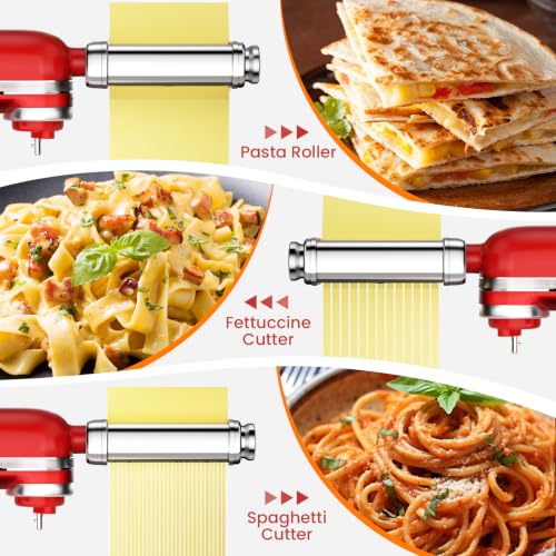 3-in-1 Pasta Maker Attachment for KitchenAid Stand Mixers - Variation of THIS listing
