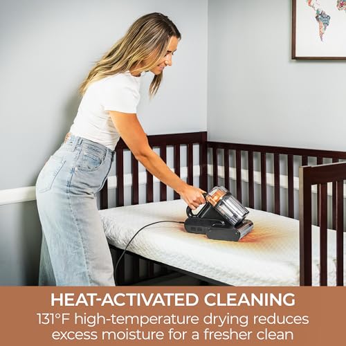 Bed Mattress Vacuum Cleaner with UV-C Light & HEPA Filter