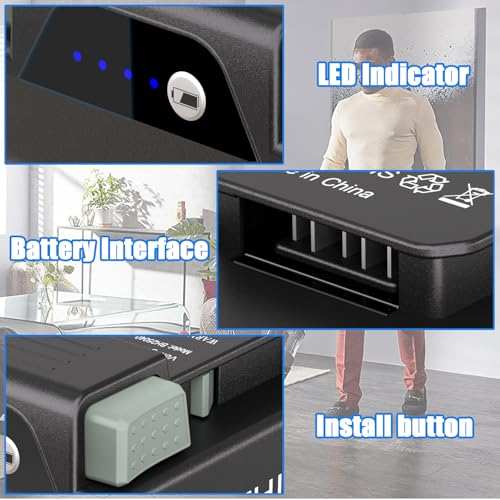 JYJZPB 18V 4.0Ah Lithium-ion Replacement Battery for Hoover ONEPWR Cordless Vacuum